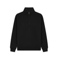 Premium Quarter Zip Sweatshirt - Black