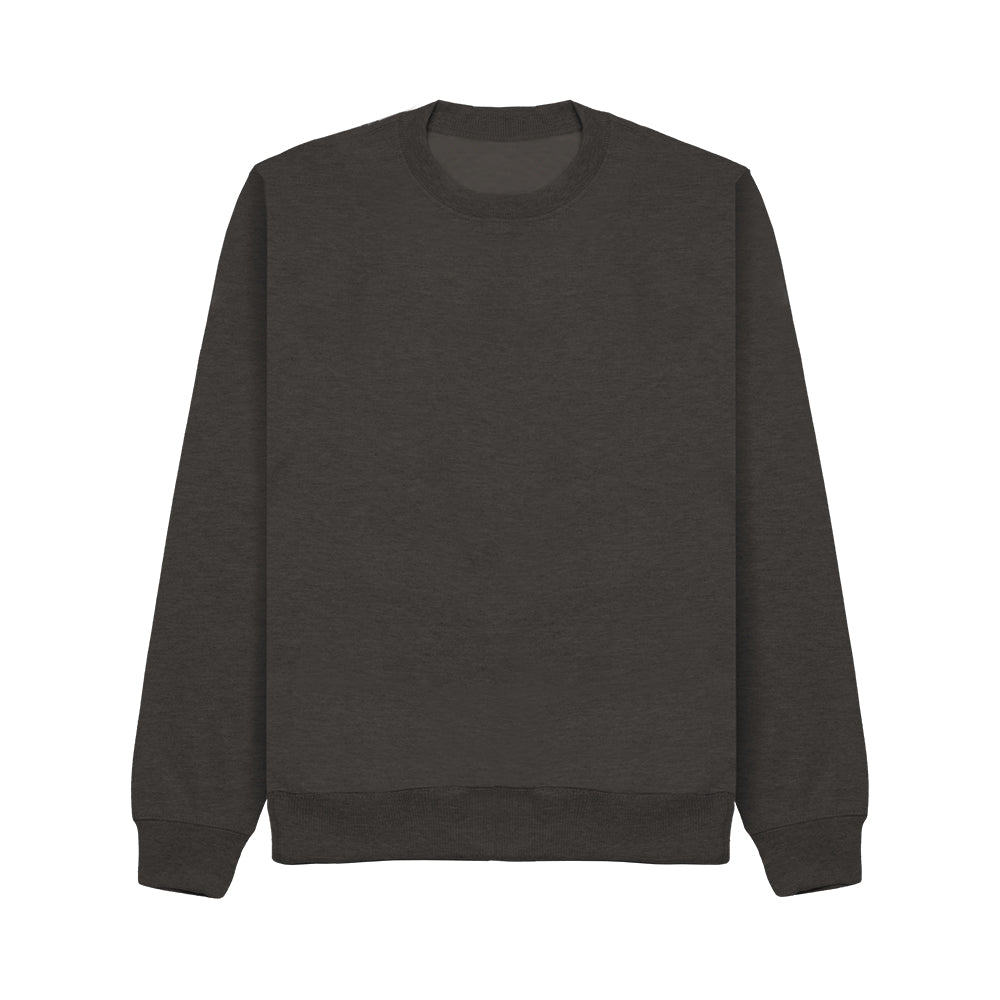 Crew Neck Sweatshirt - Charcoal