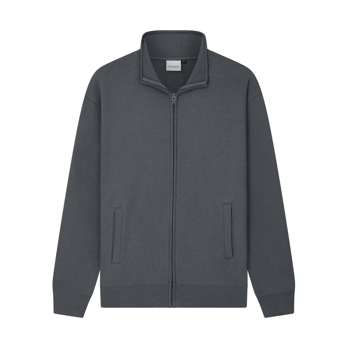Classic Full Zip Sweatshirt - Flint Grey