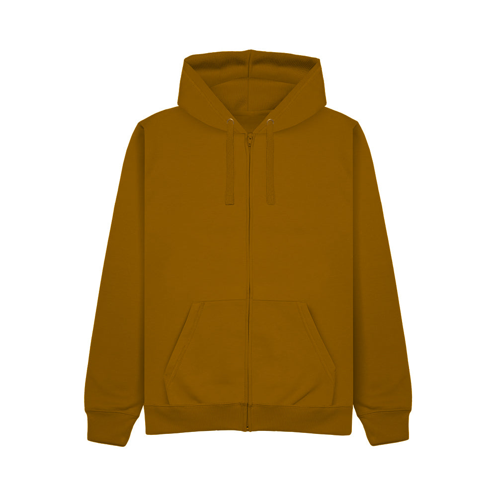 Zip Hoodie - Mustard