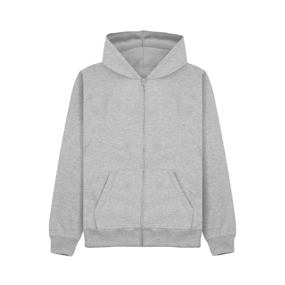 Kids' Zip Hoodie - Grey