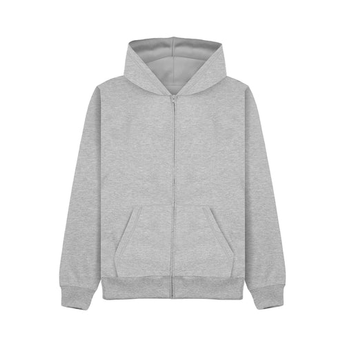 Kids' Zip Hoodie - Grey