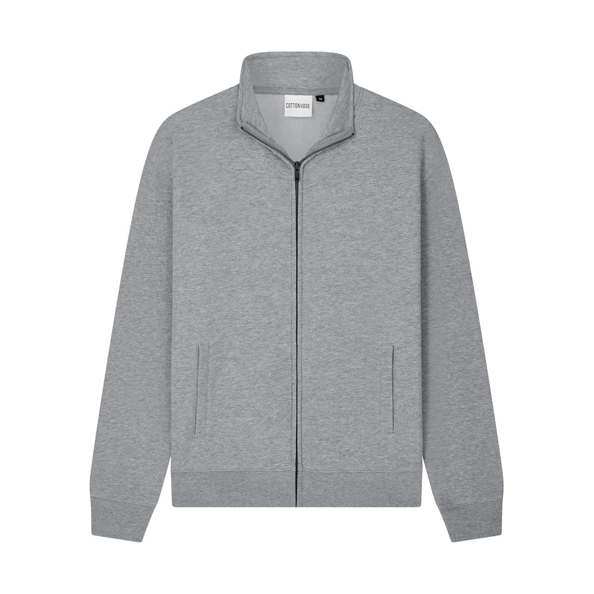 Classic Full Zip Sweatshirt - Heather Grey