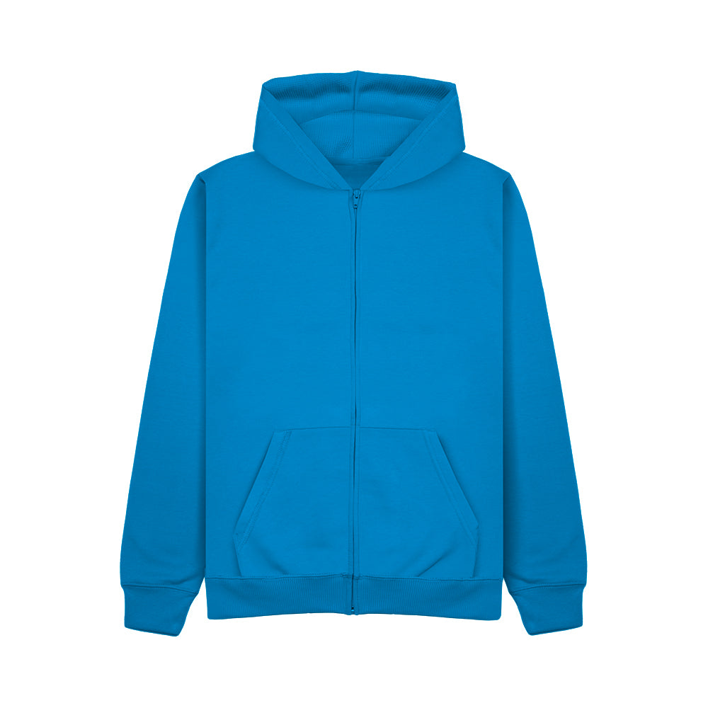 Kids' Zip Hoodie - Turquoise