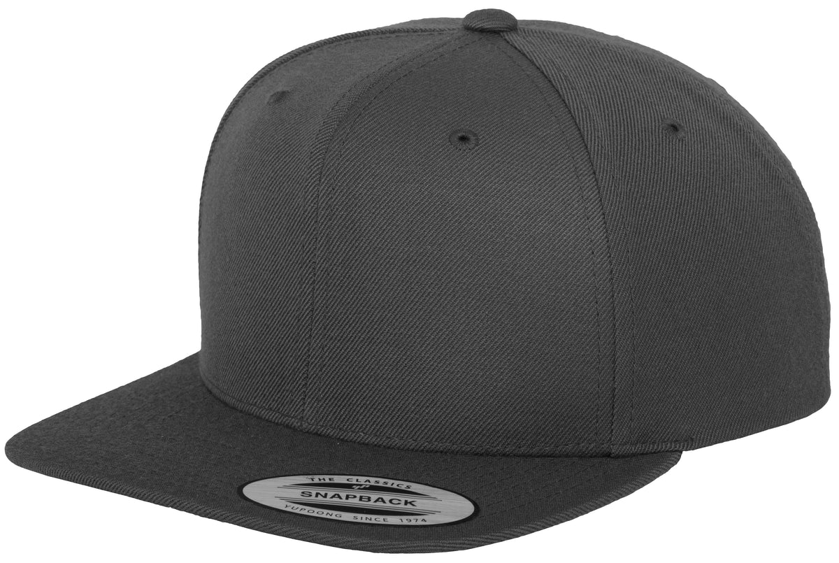 Snapback Cap - Dark Grey