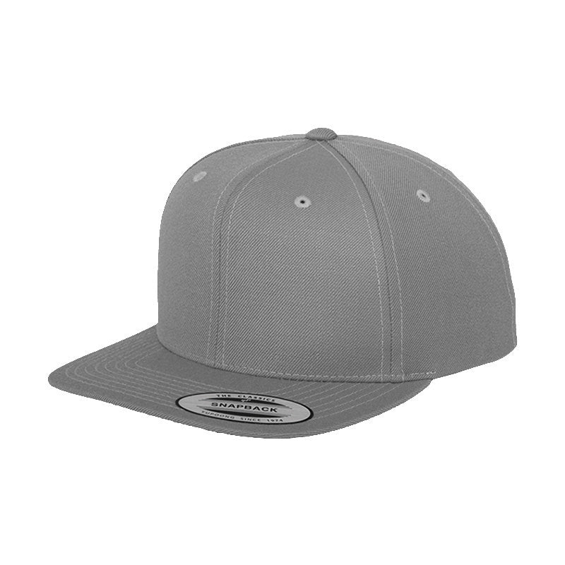 Snapback Cap - Heather Grey