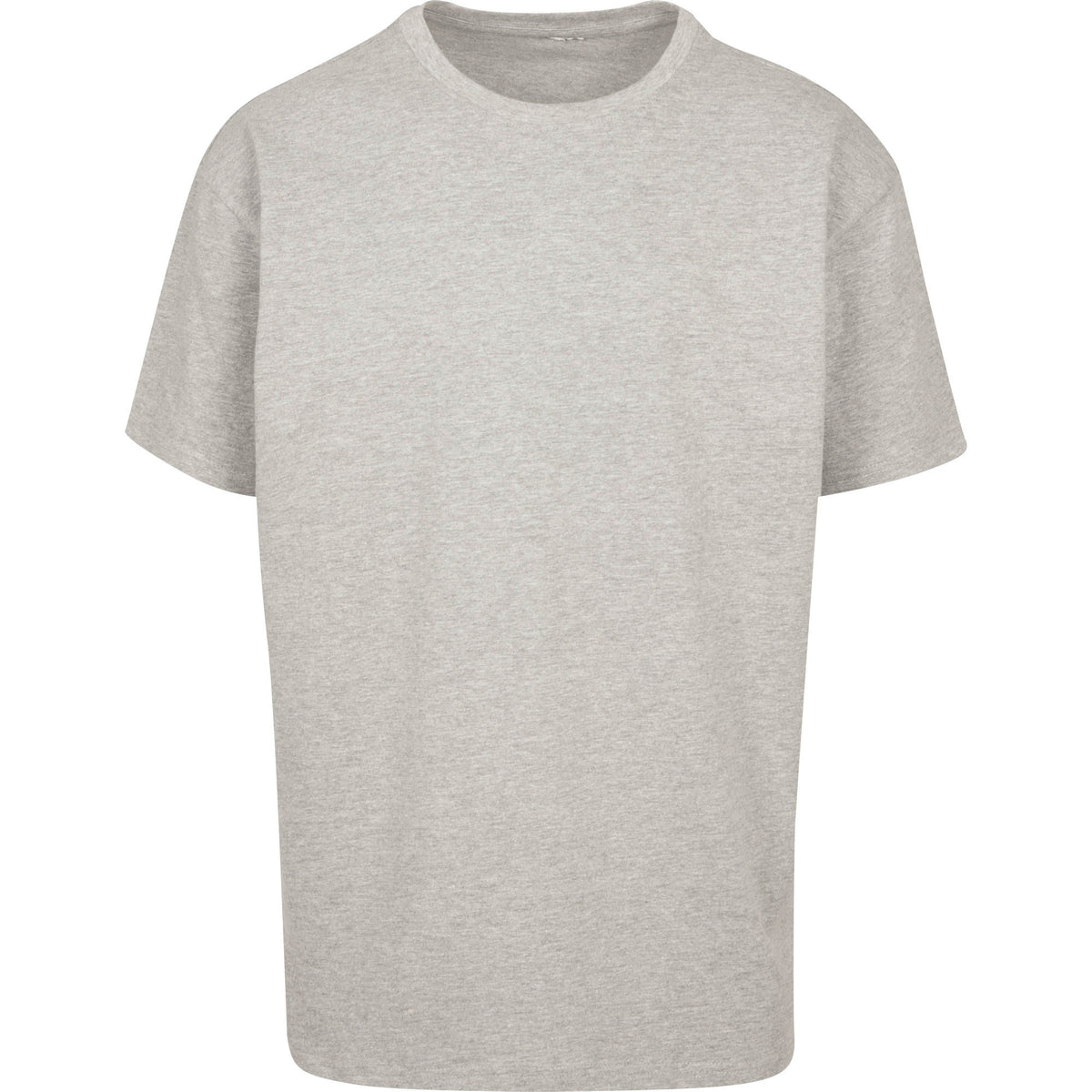 The Obsidian Heavy Oversized Tee - Heather Grey