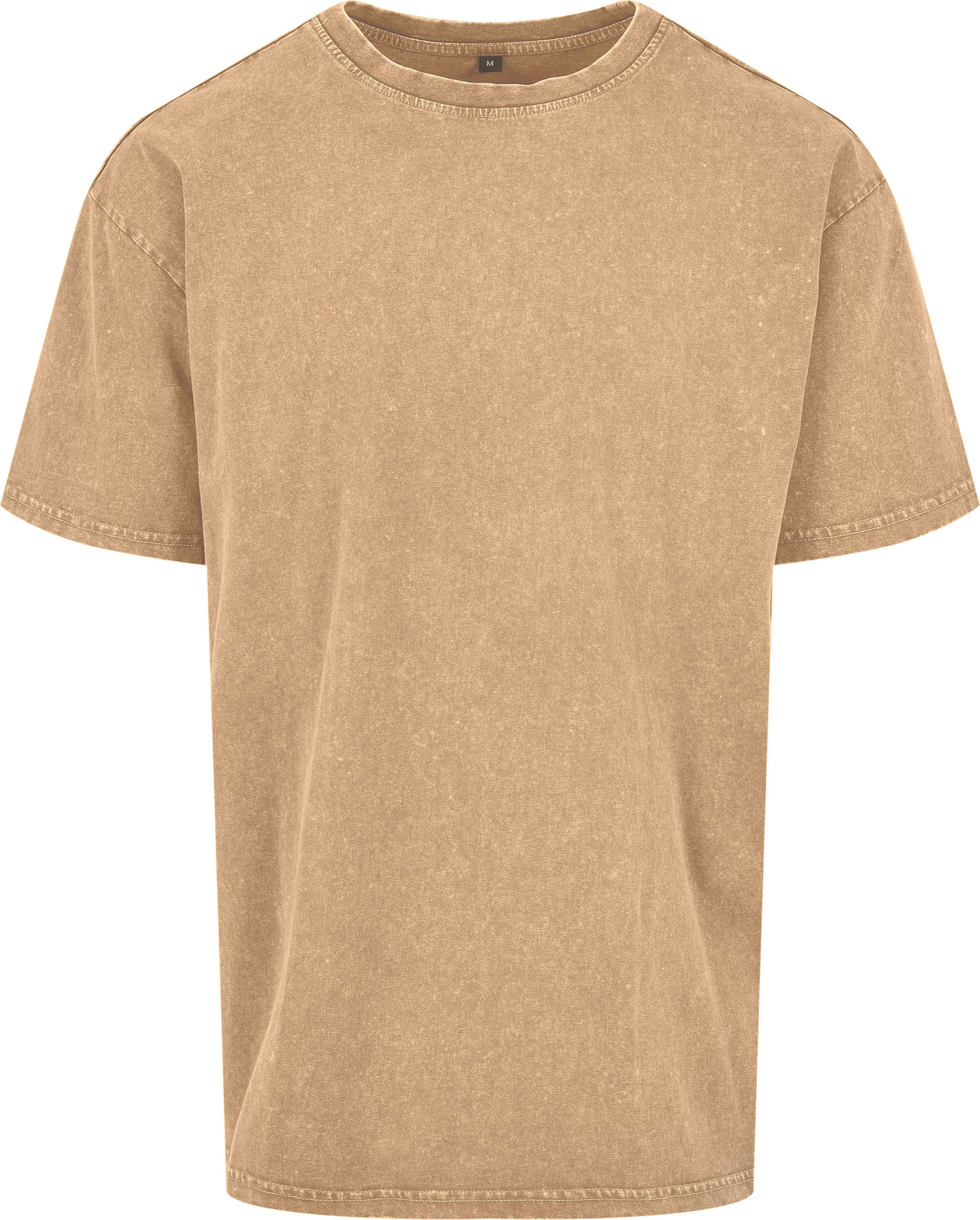 Acid-wash Heavy Oversized Tee - Union Beige