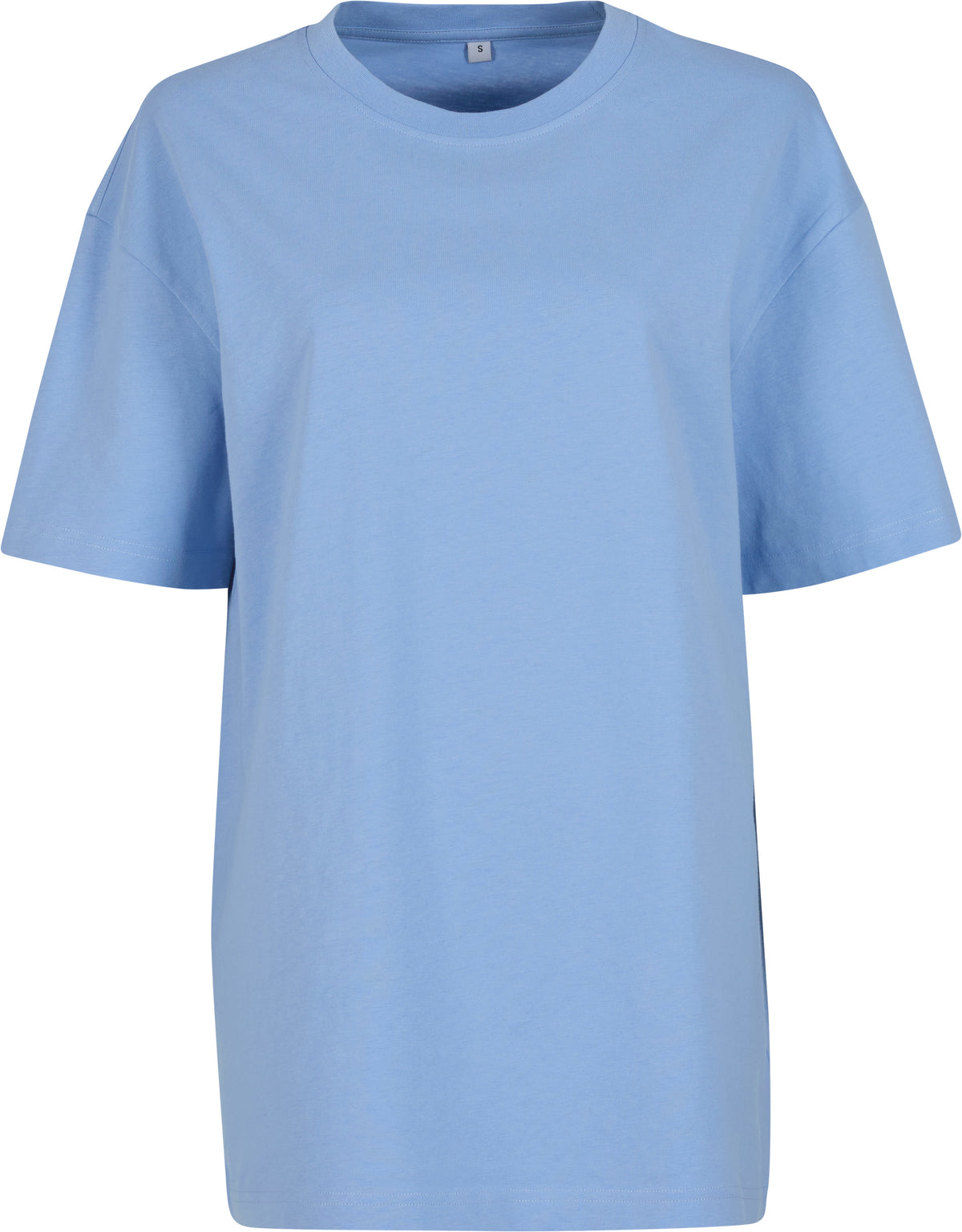 Women's Oversized Boyfriend Tee - Powder Blue