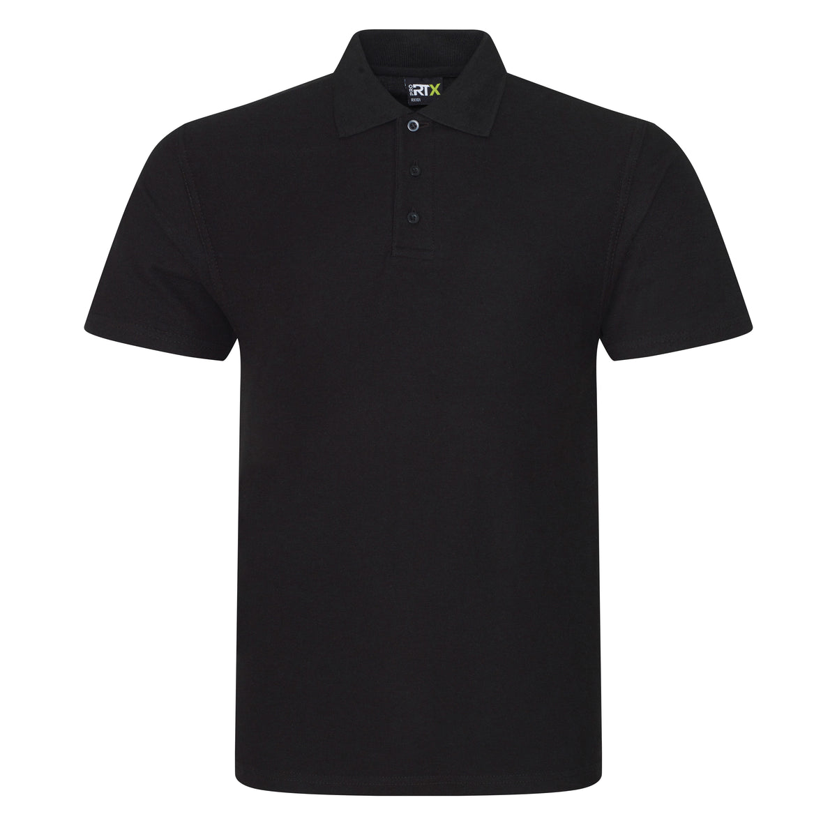 Budget Polycotton Polo - Black