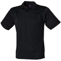 Performance Wicking Polo - Black