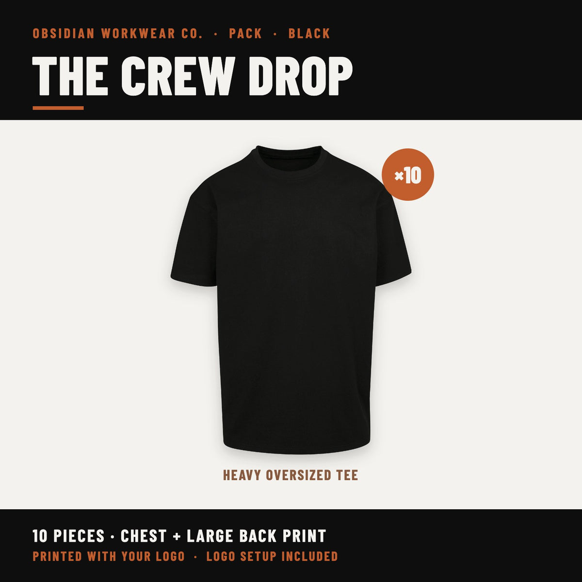 The Crew Drop Pack - Black