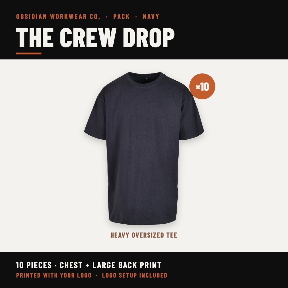 The Crew Drop Pack - Navy