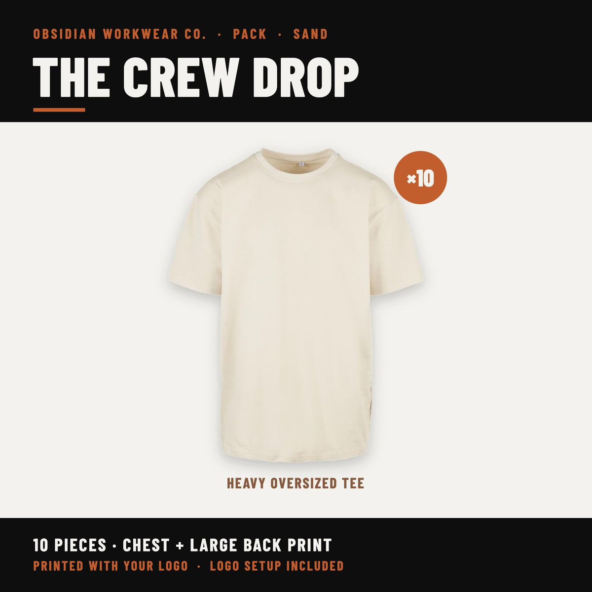 The Crew Drop Pack - Sand