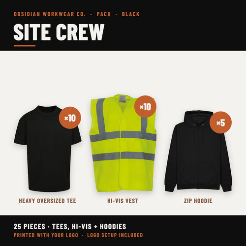 Site Crew Pack - Black