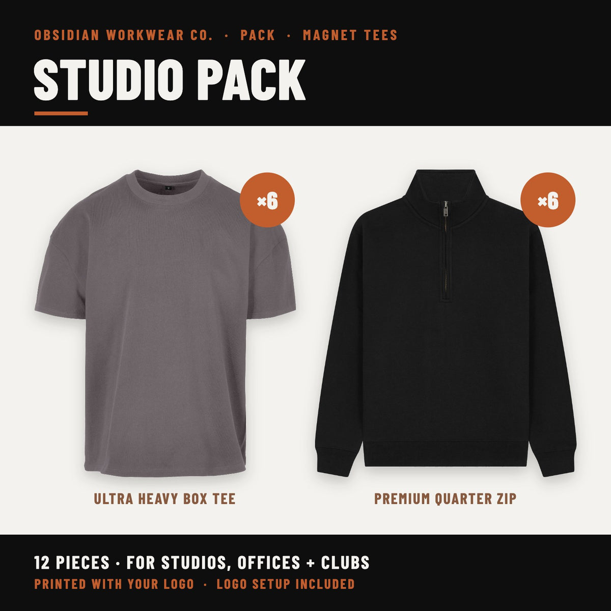Studio Pack - Magnet tees